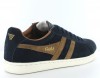 Gola Equipe suede BLEU/MARINE/MARRON