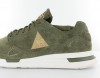 Lecoqsportif Lcs Flow Suede Satin Kaki-Blanc