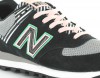 Newbalance 574 femme comptoir des cotonniers NOIR/ROSE