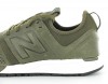 New Balance 247 Cuir Kaki-Blanc