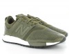 New Balance 247 Cuir Kaki-Blanc