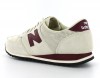 New Balance 420 femme beige-bordeaux