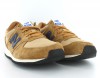 New Balance 420 Suede Homme Marron-Bleu Marine