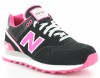 Newbalance 574 W NOIR/ROSE/BLANC