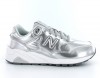 New Balance 580 Metallic silver/argent