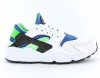 Nike Air Huarache Scream Green BLANC/BLEU/VERT