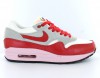 Nike Air Max 1 BLANC/GRIS/ROUGE