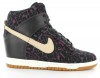 Nike Dunk Sky Hi premium NOIR/BEIGE/VIOLET