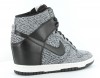 Nike Dunk Sky Hi Textil GRIS/NOIR