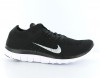 Nike Free Flyknit 4.0 femme NOIR/BLANC