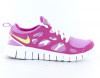 Nike Free Run 2 GS FUSHIA/BLANC