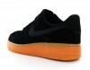 Nike Air force 1 '07 lv8 suede Noir gomme