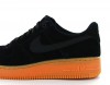 Nike Air force 1 '07 lv8 suede Noir gomme