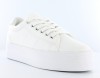 Noname Plato Sneaker Canvas BLANC/BLANC