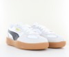 Puma Palermo moda blanc noir gomme