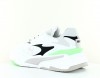 Puma Rs fast tech blanc gris vert