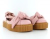 Puma Fenty Bow Creeper Sandal Silver Pink/Oatmeal