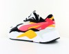 Puma Rsx 3 puzzle blanc noir rose crimson jaune