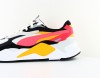 Puma Rsx 3 puzzle blanc noir rose crimson jaune