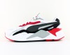 Puma Rsx 3 puzzle blanc gris rouge noir 371570-09