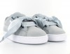 Puma Suede Heart Safari gris silver