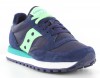 Saucony Jazz femme BLEU MARINE/VERT