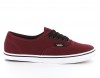 Vans Authentic lo pro BORDEAUX/BLANC