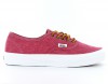 Vans Authentic Slim Washed Twill ROSE/BLANC