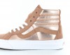 Vans SK8 Hi Reissue Rose-Gold-Blanc