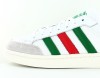 Adidas Americana basse blanc vert rouge