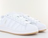 Adidas Campus 00s cuir blanc gomme