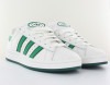 Adidas Campus 00s cuir blanc vert