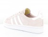 Adidas Campus Rose pastel blanc