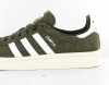 Adidas Campus vert kaki blanc