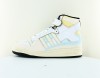 Adidas Forum 84 hi blanc beige bleu ciel jaune
