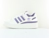 Adidas Forum bold stripes blanc mauve