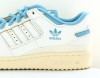 Adidas Forum 84 low cl blanc casse bleu ciel