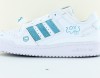 Adidas Forum low andre saraiva blanc bleu