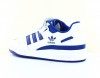 Adidas Forum low blanc bleu