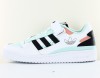 Adidas Forum low blanc bleu ciel noir