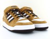 Adidas Forum low camel marron blanc