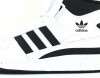 Adidas Forum mid blanc noir