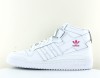 Adidas Forum mid blanc rose