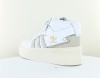 Adidas Forum mid bonega blanc or beige