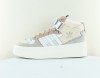 Adidas Forum mid bonega beige blanc beige