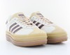 Adidas Gazelle bold beige violet or