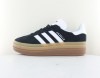 Adidas Gazelle bold noir blanc gomme