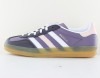 Adidas Gazelle indoor cuir violet rose gomme