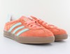 Adidas Gazelle indoor rose saumon bleu ciel