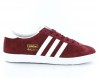 Adidas Gazelle og femme BORDEAUX/BLANC